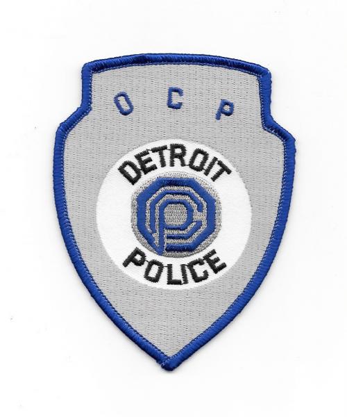 Robocop Movie OCP Police Logo Embroidered Patch, NEW UNUSED