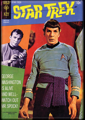 Classic Star Trek Gold Key Comic #9 Cover Photo Image Refrigerator Magnet NEW