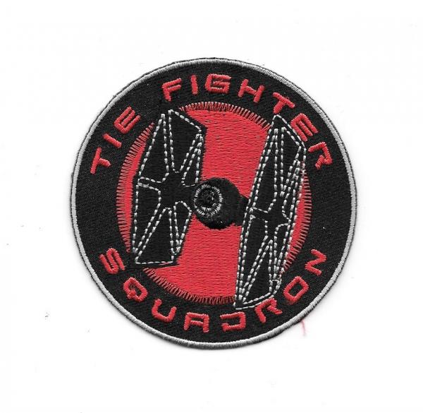 Star Wars Tie Fighter Squadron Logo Embroidered Patch NEW UNUSED picture