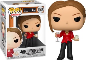 The Office Jan with Wine & Candle Vinyl POP! Figure Toy #1047 FUNKO MIB NEW