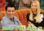 Friends TV Series Joey How You Doin'? Photo Image Refrigerator Magnet NEW UNUSED