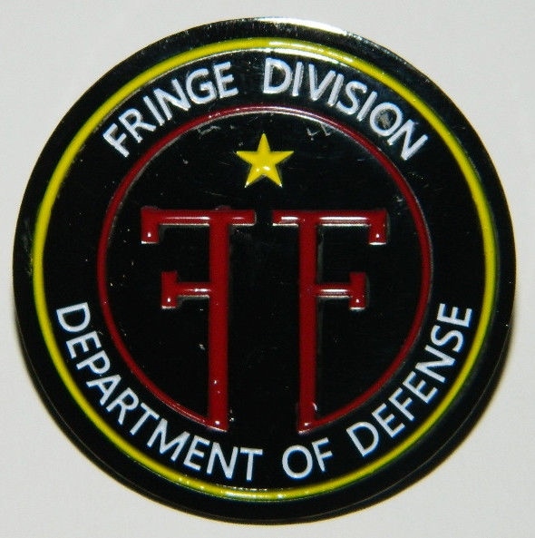 Fringe TV Series FF Department of Defense Logo Metal Enamel PIN NEW UNUSED