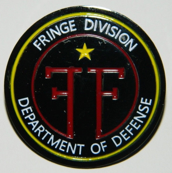 Fringe TV Series FF Department of Defense Logo Metal Enamel PIN NEW UNUSED picture