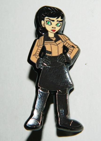 Star Wars Celebration Chicago 2019 Qi'ra Qira Figure Exclusive Metal Enamel Pin picture