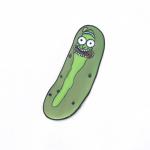 Rick and Morty Animated TV Series Pickle Rick Figure Metal Enamel Pin NEW UNUSED