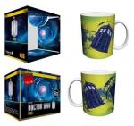 Doctor Who Tardis Taking Off 11 oz. Ceramic Coffee Mug, LICENSED NEW UNUSED