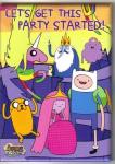 Adventure Time Cast Let's Get This Party Started! Refrigerator Magnet NEW UNUSED