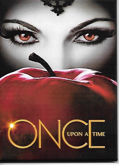 Once Upon A Time TV Series Evil Queen and Apple Refrigerator Magnet, NEW UNUSED