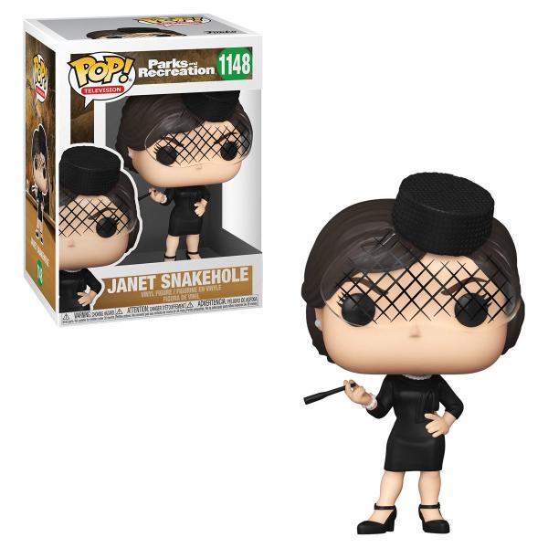 Parks and Recreation Vinyl Janet Snakehole POP Figure Toy #1148 FUNKO NIB NEW picture