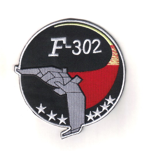 Stargate SG-1 F-302 Fighter Logo Embroidered Uniform Patch NEW UNUSED picture