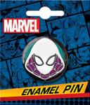 Marvel Comics Spider-Gwen Head and Mask Thick Metal Enamel Pin NEW UNUSED