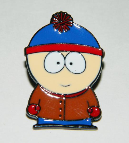 South Park TV Series Stan Marsh Standing Image Metal Enamel Pin NEW UNUSED