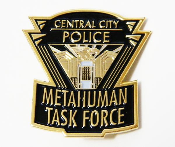 The Flash TV Series Central City Police Metahuman Task Force Metal Enamel Pin