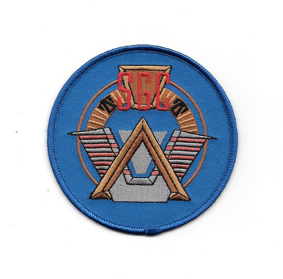 Stargate SG-1 SGC, Stargate Command Banner Logo Embroidered Patch NEW UNUSED picture