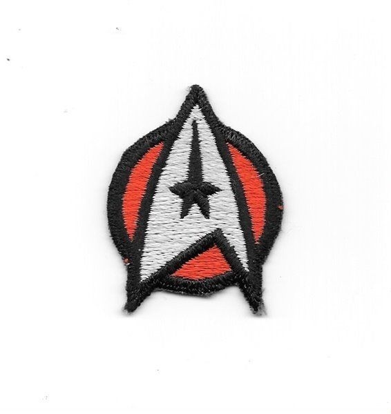 Star Trek: The Motion Picture Movie Science Logo Embroidered Chest Patch UNUSED picture