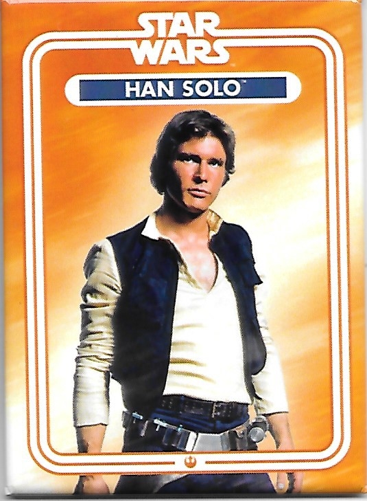 Star Wars Han Solo Standing Photo Image Refrigerator Magnet NEW UNUSED picture