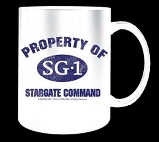 Property of Stargate Command SG-1 TV Series Ceramic Mug NEW UNUSED