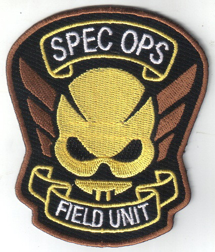 Resident Evil Raccoon City SPEC OPS Field Unit Embroidered Patch,NEW UNSUSED