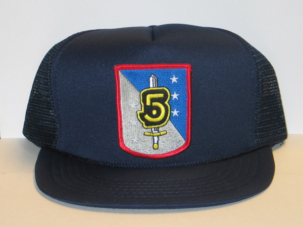 Babylon 5 Shield Uniform Logo Patch on a Blue Baseball Cap Hat NEW picture