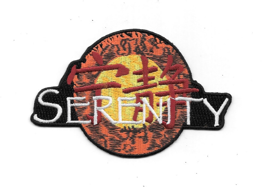 Mailed from USA SEPA-009 Serenity/Firefly Die Cut Ship 4.5" Embroidered Patch 