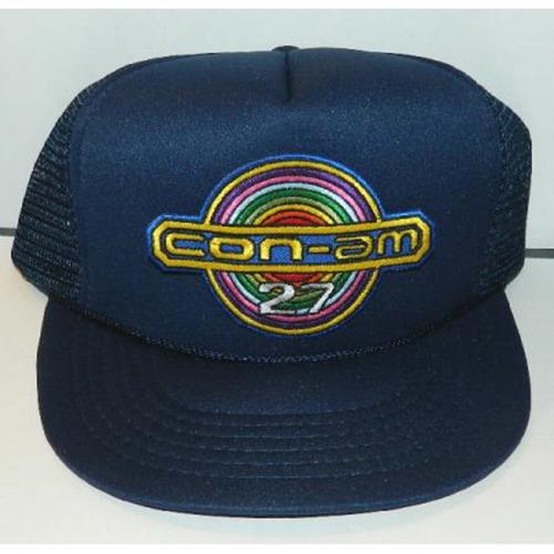 Outland Movie Con-am Logo Embroidered Patch on a Blue Baseball Cap Hat NEW