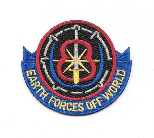 Babylon 5 TV Series Earth Forces Off World Embroidered Patch NEW UNUSED