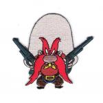 Looney Tunes Yosemite Sam Figure with Six-Guns Embroidered Patch NEW UNUSED