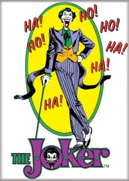 DC Comics The Joker Leaning On A Cane Comic Art Refrigerator Magnet NEW UNUSED