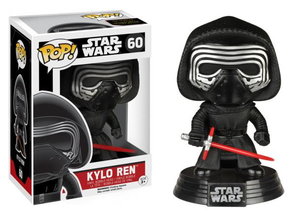 Star Wars The Force Awakens Kylo Ren Vinyl POP! Figure Toy #60 FUNKO NEW MIB picture