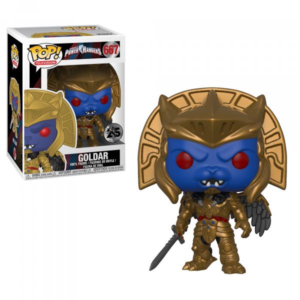 Saban's Power Rangers Goldar with Sword Vinyl POP! Figure Toy #667 FUNKO NEW MIB picture