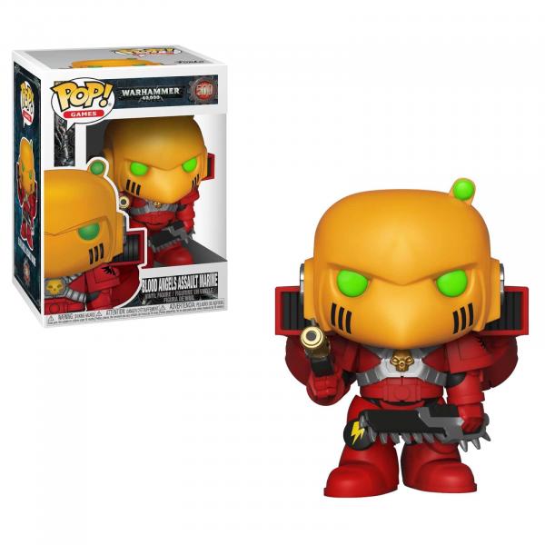 Warhammer 40,000 40K Blood Angels Assault Marine POP! Vinyl Figure #500 FUNKO picture