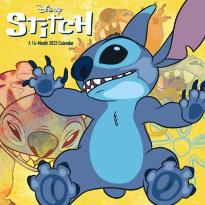 Walt Disney Stitch (Lilo & Stitch) Art 16 Month 2022 Wall Calendar NEW picture