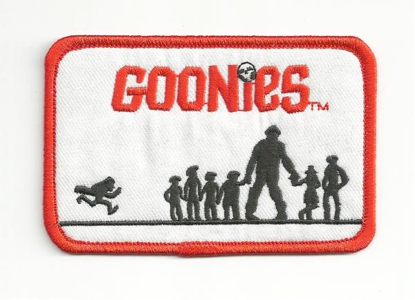 The Goonies Movie Group Silhouette Logo Embroidere​d Patch NEW UNUSED