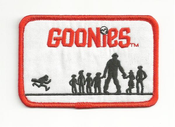 The Goonies Movie Group Silhouette Logo Embroidere​d Patch NEW UNUSED picture