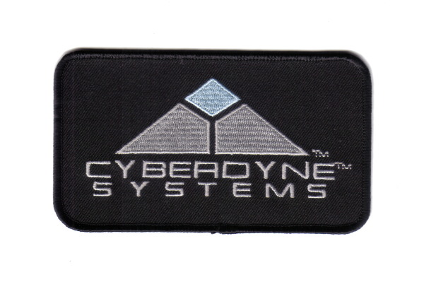 Terminator Movies Cyberdyne Systems Logo Embroidered Patch, NEW UNUSED picture