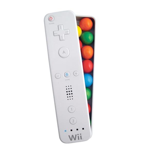 Nintendo Wii Controller Jawbreaker Gum Balls In Embossed Metal Tin NEW SEALED picture