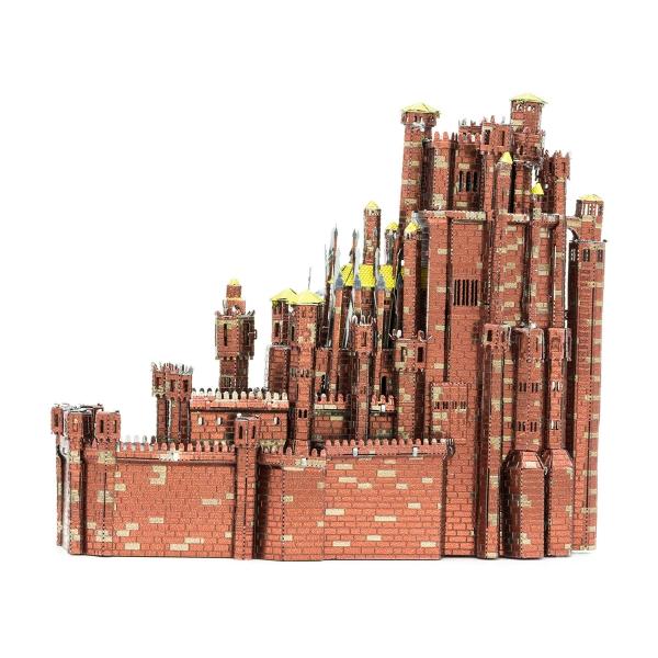 Game of Thrones Red Keep Castle Metal Earth ICONX 3D Steel Model Kit NEW SEALED picture