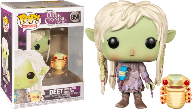 The Dark Crystal Age of Resistance Deet with Nurlock POP! Figure Toy #859 FUNKO