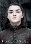 Game of Thrones Arya Stark Smiling Photo Image Refrigerator Magnet NEW UNUSED