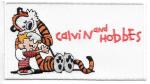 Calvin and Hobbes Hugging Figures Embroidered Patch NEW UNUSED