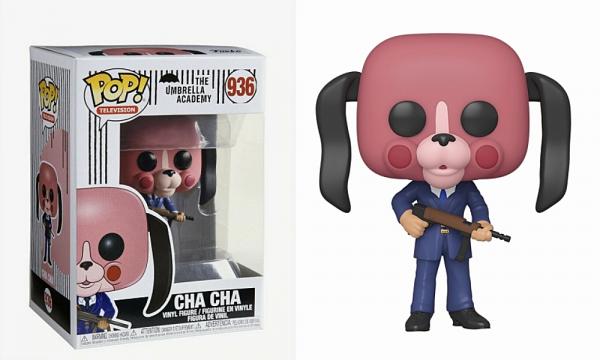 The Umbrella Academy TV Cha Cha with Mask Vinyl POP! Figure Toy #936 FUNKO MIB picture