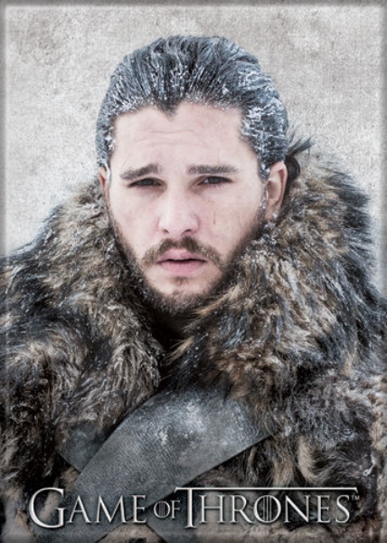 Game of Thrones Jon Snow in the North Photo Image Refrigerator Magnet NEW