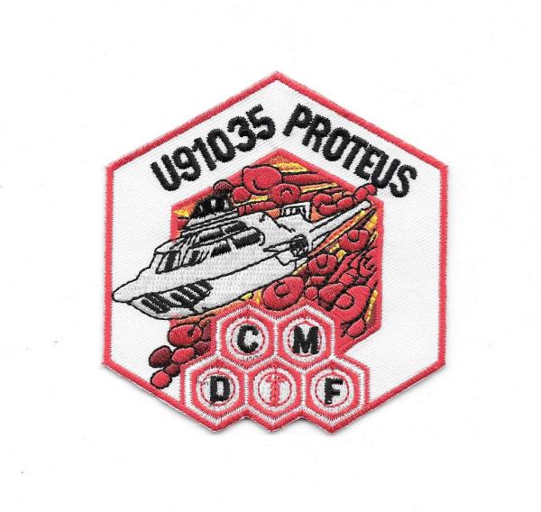 Fantastic Voyage Movie Proteus Ship Embroidered Logo Patch, NEW UNUSED picture