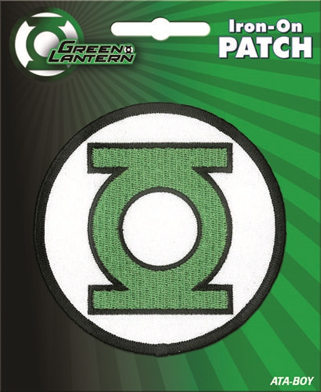 DC Comics Classic Green Lantern Logo Style 2 Embroidered Patch NEW UNUSED AB picture