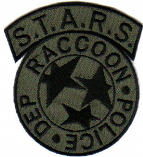 Resident Evil S.T.A.R.S. Raccoon Police Olive Logo Embroidered Patch NEW UNUSED picture