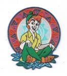 Walt Disney's Peter Pan Sitting & Smiling Figure Patch, NEW UNUSED Out Of Print
