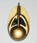 Star Trek Deep Space Nine Bajoran Communicator Metal Pin LE Screen Accurate NEW