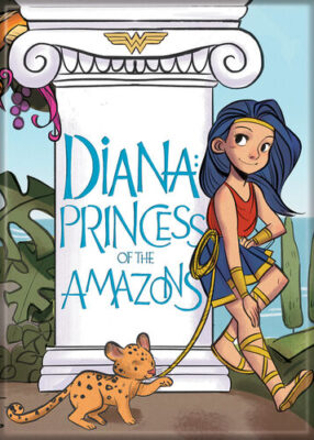 Wonder Woman Diana Princess of the Amazons Comic #1 Image Refrigerator Magnet