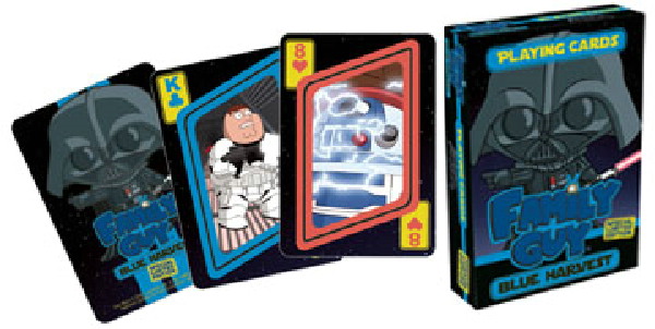 The Family Guy Blue Harvest Star Wars Episode Photo Art Playing Cards NEW SEALED