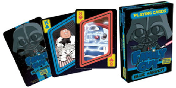 The Family Guy Blue Harvest Star Wars Episode Photo Art Playing Cards NEW SEALED picture